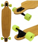9.5 inch X 42 inch Bamboo Drop Through Longboard Complete