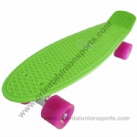 22 inch plastic skateboard GREEN