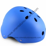 Blue skate helmet