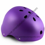 Purple skate helmet