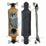 40.5x9.8 drop down maple longboard