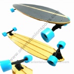 43.5x9.5 pintail bamboo longboard